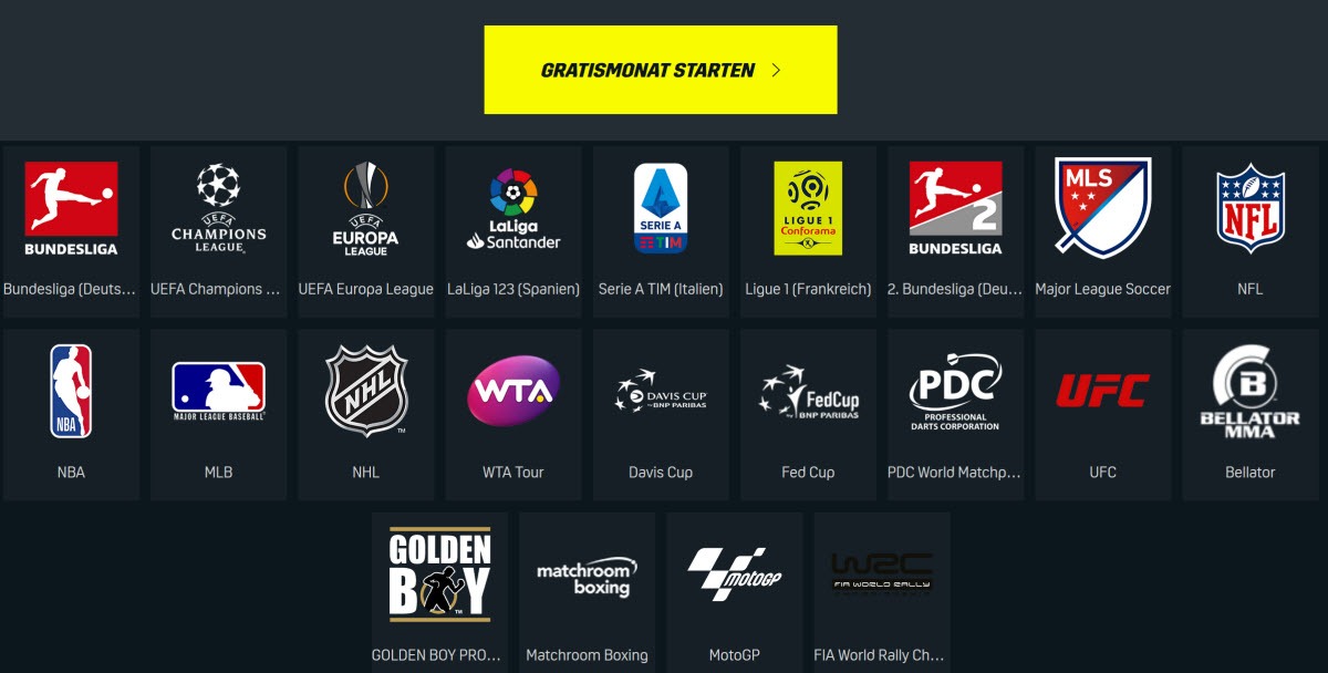 DAZN Gratis Angebot Im 1 Monat 100 Kostenlos Testen